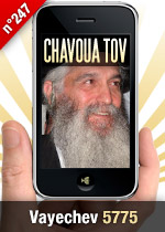 Vayechev 5775
