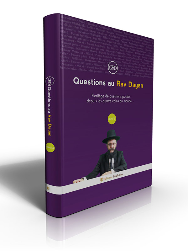 Questions au Rav Dayan (tome 5)