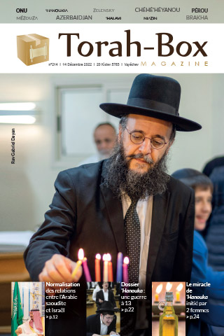 Torah-Box Magazine n°214 - France - Vayéchev