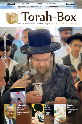 Torah-Box Magazine n°216 - Israël - Vayigach