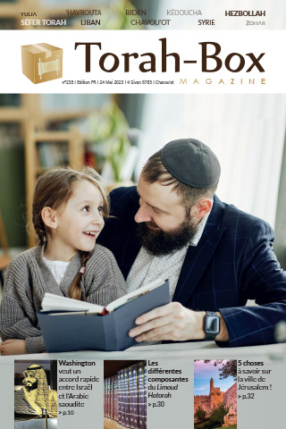 Torah-Box Magazine n°235 - Israël - Nasso