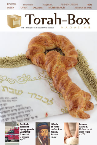 Torah-Box Magazine n°75 - Israël - Kedochim